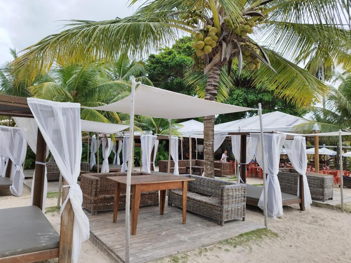 Promocao No Pedacinho Do Paraiso - Cond Praia Dos Corais - 200M Praias C Vermelha E Muta, Prox Cabana Dos Corais - Apto Terreo, 2 Quartos Com Ar-Condicionado, Area Gourmet Com Churrasqueira, Cozinha Completa, Wi-Fi 200 Mbps Apartman Porto Seguro Kültér fotó