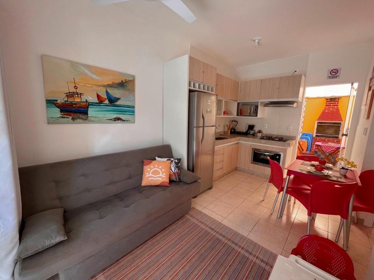 Promocao No Pedacinho Do Paraiso - Cond Praia Dos Corais - 200M Praias C Vermelha E Muta, Prox Cabana Dos Corais - Apto Terreo, 2 Quartos Com Ar-Condicionado, Area Gourmet Com Churrasqueira, Cozinha Completa, Wi-Fi 200 Mbps Apartman Porto Seguro Kültér fotó