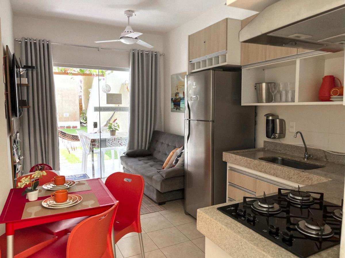 Promocao No Pedacinho Do Paraiso - Cond Praia Dos Corais - 200M Praias C Vermelha E Muta, Prox Cabana Dos Corais - Apto Terreo, 2 Quartos Com Ar-Condicionado, Area Gourmet Com Churrasqueira, Cozinha Completa, Wi-Fi 200 Mbps Apartman Porto Seguro Kültér fotó