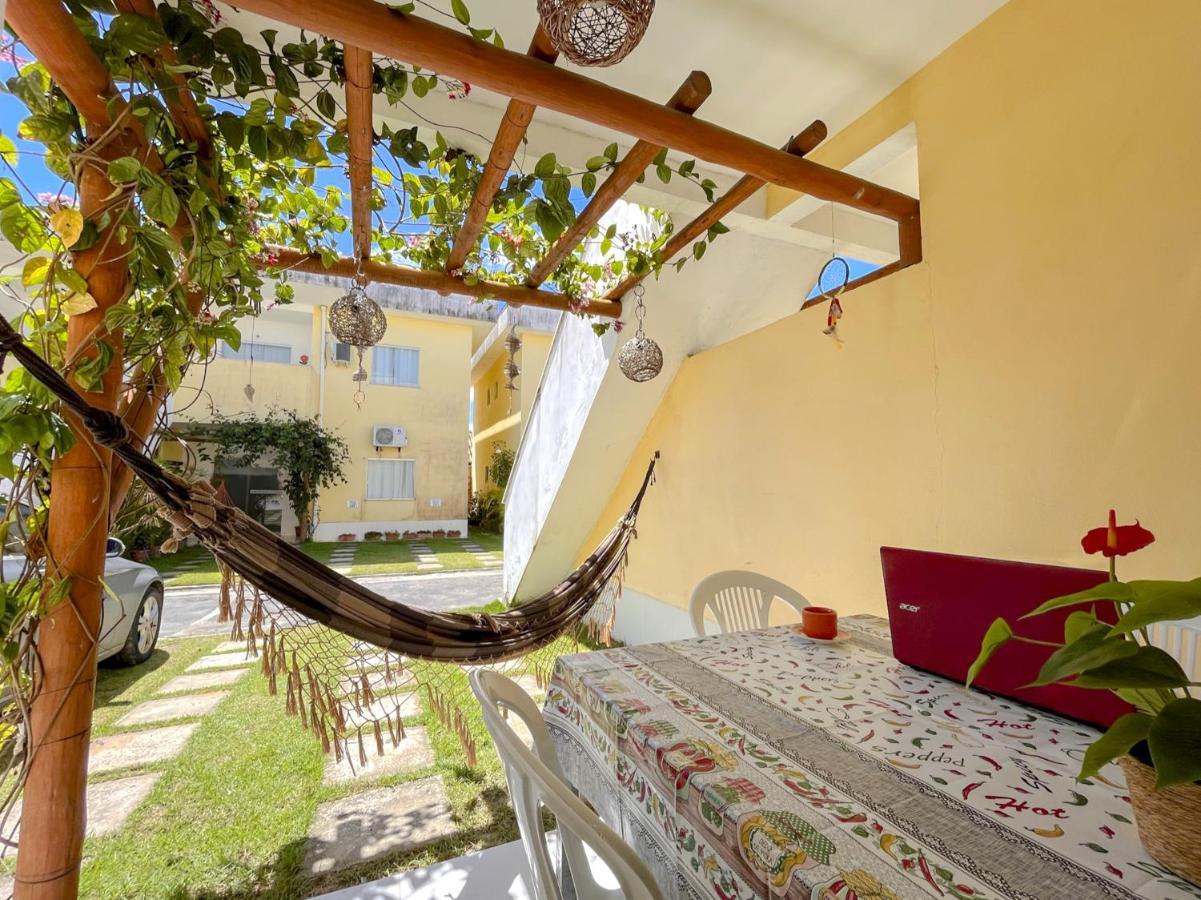 Promocao No Pedacinho Do Paraiso - Cond Praia Dos Corais - 200M Praias C Vermelha E Muta, Prox Cabana Dos Corais - Apto Terreo, 2 Quartos Com Ar-Condicionado, Area Gourmet Com Churrasqueira, Cozinha Completa, Wi-Fi 200 Mbps Apartman Porto Seguro Kültér fotó